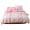 Pink, variant on LYUMO 3Pcs/Set Polyester Marbled Quilt Cover Pillowcase Bedding Set EU-Double Size, Comfortable Bedding, Bedding Set