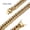 24 in, variant on 11mm~21mm Miami Double Cuban Link Chain 18K Gold Plated Titanium Steel Necklace