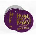 thumbnail image 2 of Inkdotpot 50 Pack Hugs & Kisses From The Wedding Favor Paper Tags Craft Real Gold Foil Hang Tags, 2 of 6
