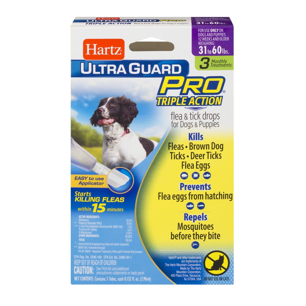 Hartz UltraGuard Pro Flea & Tick Treatment for Large Dogs 3060lbs, 3