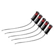 thumbnail image 2 of KLKCMS 5PCS Model Street Garden Lights Model Train Lighting Model Railroad Scenery Red, 2 of 9