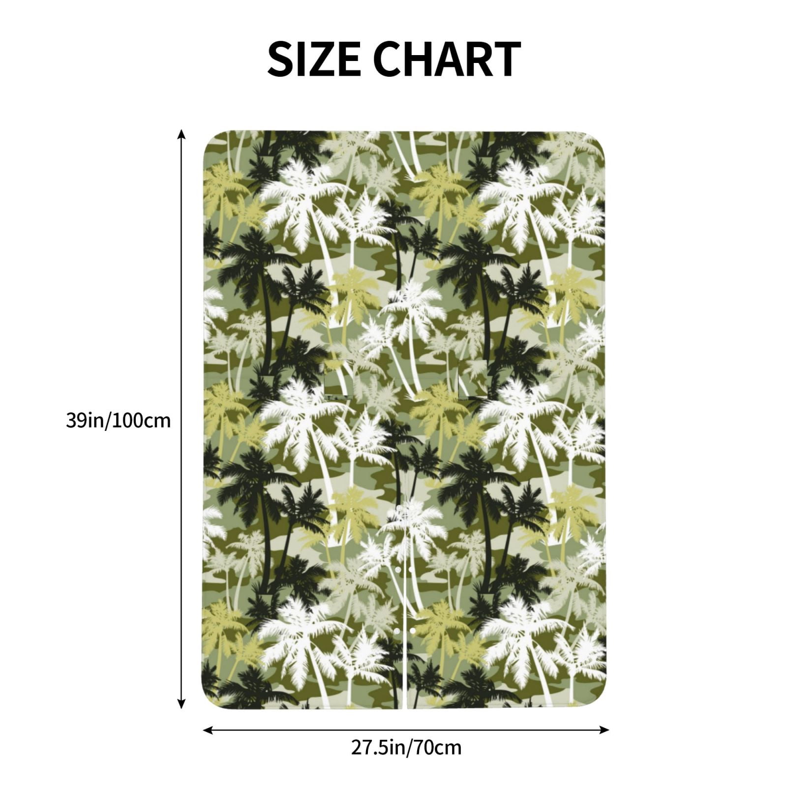 Naloa Hawaii Palms Baby Car Seat Cover, Breathable Baby Carrier Cover, Multiuse Baby Carrier Cover & Nursing Breastfeeding Cover