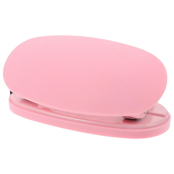 Hole Punch Pink Puncher Paper Light Pressure Binder
