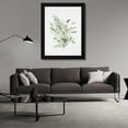thumbnail image 3 of Lettered and Lined 19x24 Black Modern Wood Framed Wall Art Titled - Leafy Retreat 7, 3 of 6
