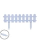 thumbnail image 2 of Valla decorativa de PVC blanca para jardín o patio, valla de plástico para jardinería, seto blanco, valla decorativa para jardín o patio, valla de jardín, privacidad exterior, cerramiento, 2 of 9