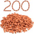 thumbnail image 1 of HAHADAXA 1/35 Scale 200 PCS Mini Bricks Tiny Bricks for Landscaping Red Miniature Bricks Model Brick Wall Small Bricks for Crafts Realistic Fake Bricks Mini Blocks for Dollhouse Garden (200+-, 1 of 7