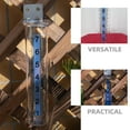 thumbnail image 5 of HEMOTON 1 Set of Outdoor Rain Gauge Yard Rain Gauge with Mounting Rack Rain Measuring Tool, 5 of 8