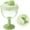 Green, variant on NiHome 6oz Baby Goblet Cup with Lid for Ages 12 Months+, Leak-Proof Travel Sippy Cup with Easy Measurement Marks, Elegant Wine Glass Design Toddler Cup, Durable and Odorless Baby Drinking Cup (Green)