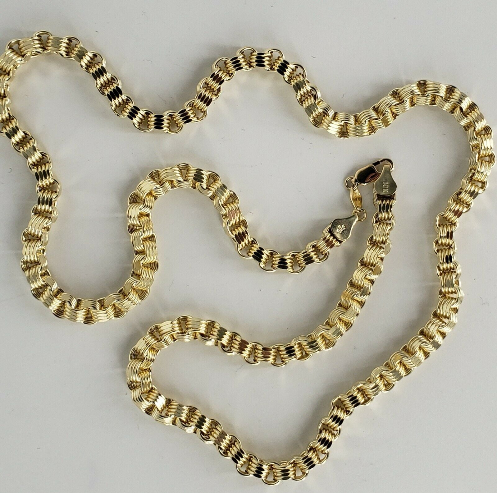 10k Genuine Yellow Gold Hollow 