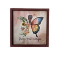 thumbnail image 2 of Inspirational Meditative Mini Frame | Handmade Zen Meditation Gifts | Mindful Affirmation Gift | Strong Brave Unique, 2 of 5