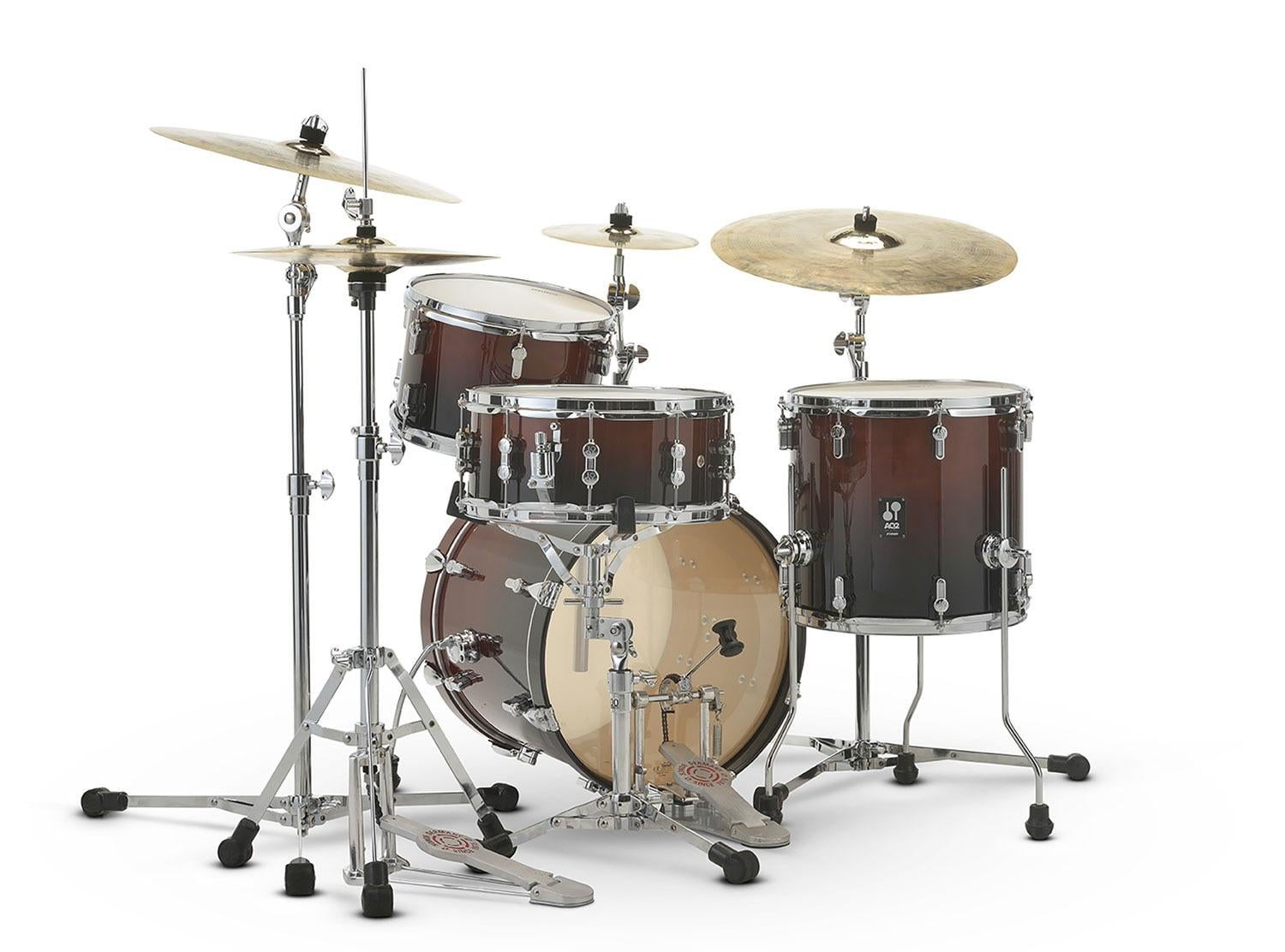 Sonor AQ2 Bop Maple 4-Piece Drum Shell Pack (Brown Fade)