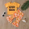 thumbnail image 5 of adviicd Toddler Baby Girls-Fall-Clothes-Set Little Girls Floral Plaid Highlow Tunic Tops Leggings Outfits Boutique Clothing Going Home Outfit Baby Girl, 5 of 5