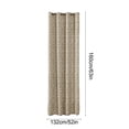 thumbnail image 3 of shyuyusa Thickened Jacquard Shading Curtain, Textured Woven Window Drape for Home Interior, 3 of 6