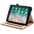 thumbnail image 2 of Claasico iPad 9.7 Case 2018/2017 (5th/6th Generation) iPad Case - Stand Folio Cover Case for Apple i Pad 9.7 inch, Premium PU Leather Business Slim Folding, Black, 2 of 8