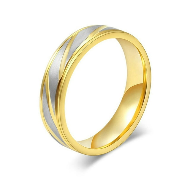 Twill Wedding Ring for Couple Valentine Lover EngageMenst Promise