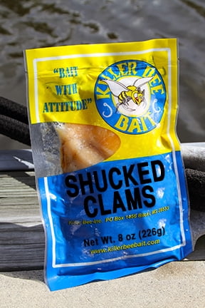 Frozen clam bait Clearance