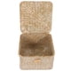 thumbnail image 4 of Cestas de almacenamiento decorativas de bambú tejidas, pequeñas cajas de almacenamiento con tapa, caja de almacenamiento cuadrada para el hogar, 4 of 8