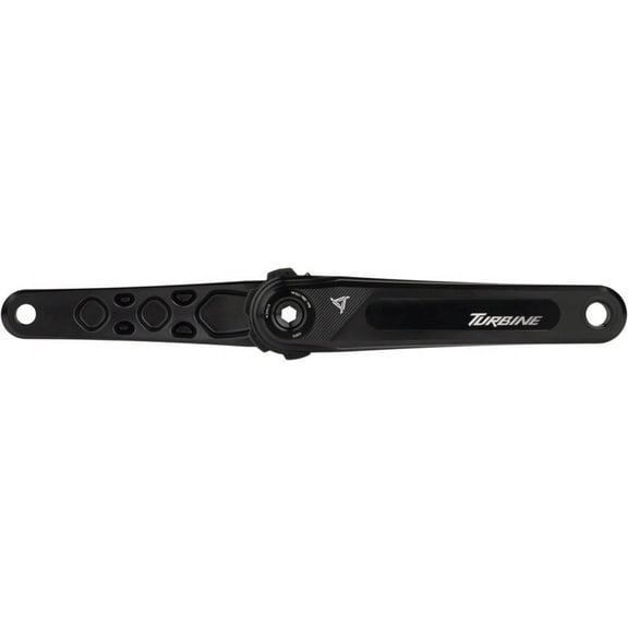 RaceFace Turbine Crankset - 160mm, Direct Mount, 143mm Spindle with CINCH Interface, 7050 Aluminum, Black