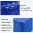 thumbnail image 3 of ZheElen Lightweight Portable Metal Money Box - Cash Safe And Organized Easy To Money Box With Double Layer blue 1Set, 3 of 6