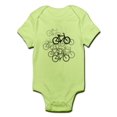 thumbnail image 1 of CafePress - Bicycles Body Suit - Baby Light Bodysuit, 1 of 1