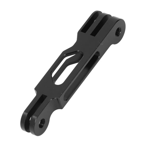 Helmet Extension Arm Bracket, Hollow Black Helmet Mount Extension Pole for Cycling