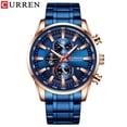 thumbnail image 1 of Reloj Curren 8351 Quartz para hombre con calendario, 30 m, resistente al agua, 1 of 5