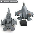 thumbnail image 3 of J31 Airplane Toy, Diecast Fighter Jet Toy, Pull Back Airplanes Toy Jets with Light & Sound for Gifts Collection Decor, 3 of 7