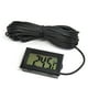 thumbnail image 4 of Matsuzay Termómetro digital con sonda temperatura humedad LCD impermeable 5V 12V bebé baño incubadora indicador para interior negro Type2 NO2, 4 of 5