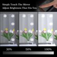 thumbnail image 4 of ANYHI Vanity Mirror with Light, Hollywood Makeup Mirror with Light, Hollywood Vanity Mirror for Makeup Desk, 3 Color Modes & Smart Touch Control, Tabletop/Wall Mirror for Bedroom(48.5x41CM,Silver), 4 of 8