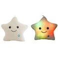 thumbnail image 4 of AuroraX White Throw Pillows for Sofa,Stars Shaped Lighted Personalized Winter Throw Pillow with LED light,Living Room Home Valentines Day Birthday Decoration Women Gifts, 4 of 9