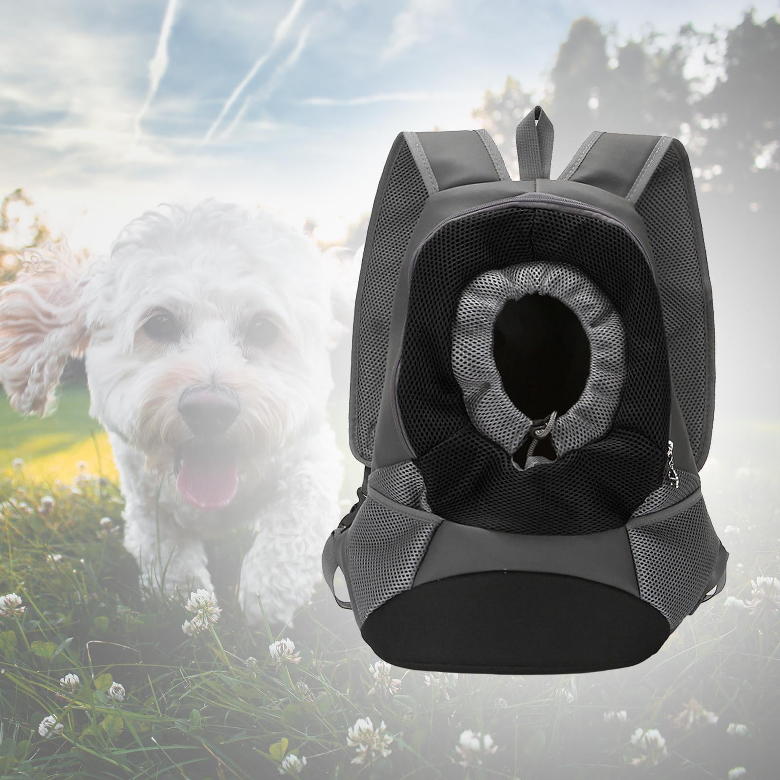 Fzaqwen Dog Carrier Backpack Pet Carrier Backpack Ventilated Mesh Comfortable Breathable L