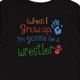 thumbnail image 4 of Inktastic Future Wrestler Wrestling Boys Long Sleeve Toddler T-Shirt, 4 of 5
