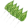 thumbnail image 4 of 5 hojas artificiales realistas para decorar plantas artificiales., 4 of 5