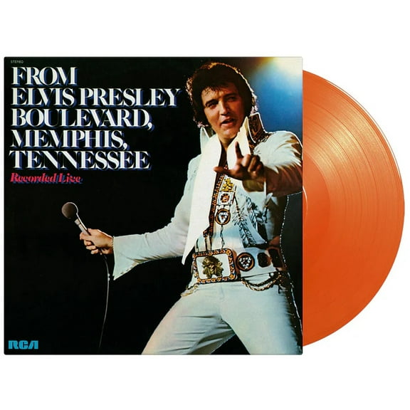 Elvis Presley - From Elvis Presley Boulevard Memphis - Limited 180-Gram Orange Colored Vinyl - Music & Performance