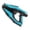 Blue, variant on Ohmyroo Electric Water Blaster Multicolor Plastic Blowback Action Flashing Light Toy