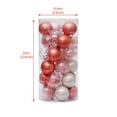 thumbnail image 3 of Christmas Decorations Clearance! Christmas Tree Ornaments 30Pcs Shatterproof Christmas Balls Baubles Party Christmas Tree Decorations Hanging Ornament Decor Bronze, 3 of 3