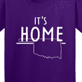thumbnail image 4 of Inktastic It's Home State of Oklahoma Outline Youth T-Shirt, 4 of 5