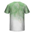 thumbnail image 4 of HKEJIAOI Hommes Printemps Été Décontracté Sport Couleur Bloc Raglan Manches Col Rond T-Shirt, 4 of 5