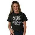 thumbnail image 5 of Rough Roads Beautiful Places Inspired Women's Graphic T Shirt Tees Brisco Brands S, 5 of 5