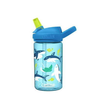 UPC: 0886798030609 | CamelBak Eddy+ Kids – Water bottle – Size 11 x 7.9 cm – Height 7.1 in – 14 fl.oz – sharks and rays