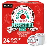 The Original Donut Shop, Peppermint Bark Light Roast K-Cup Coffee Pods, 24 Count