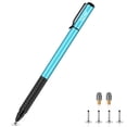 thumbnail image 1 of Digiroot Universal Stylus [2 en 1] Lápiz capacitivo de disco para pantalla táctil para todas las pantallas táctiles, teléfonos móviles, iPad, tabletas, portátiles con 6 puntas de repuesto (4 discos, 2, 1 of 5