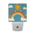 thumbnail image 6 of Yayeee LED Plug in Night Light for The Home with Auto Dusk to Dawn Light Sensors, 2 Pack, Rainbow with Stars, 6 of 6