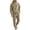 Khaki, variant on SGMVNU Tracksuit Men 2 Piece Set Men's Loose Casual Sports Long Sleeved Trousers Jacquard Hooded Sweatshirt Suit Winter Jogging Suit(White, M)