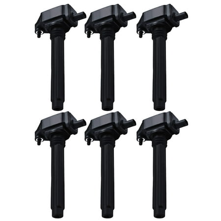 Set of 6 Ignition Coils For 2011-2015 Dodge Durango 3.6L V6 Compatible with UF648