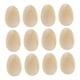 thumbnail image 4 of 12 huevos de madera para manualidades, huevos hechos a mano, juguetes de comida, decoración de huevos, marrón, 4 of 8