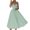 Green, variant on Staron Women's Casual Party Dress Backless V Neck Sleeveless Knee Length Sundress with Padded Bra, Pink XL