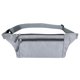 thumbnail image 4 of Riñonera pequeña, riñonera ligera y duradera, riñonera tipo mensajero impermeable, monedero, gris, 4 of 5