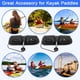 thumbnail image 4 of Wosthever Bote inflable Paddle Lock Patch Kayak Dinghy Barcos de pesca Paletas Soporte Portátil Deportes acuáticos exteriores Canotaje Deportes acuáticos, 4 of 6