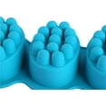 thumbnail image 2 of Moules à Savon en Silicone 3D, Moules à Savon Faits à la Main pour la Fabrication de Savons, Moules à Savon pour la Fabrication de Savon - Rectangle, Bleu, 2 of 7